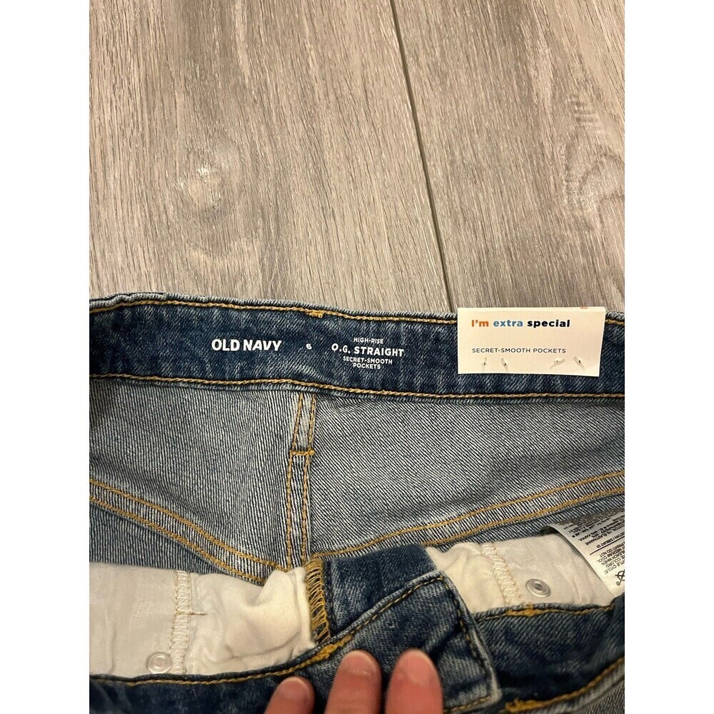 Old navy Denim Jean Shorts Distressed Size 6 - Picture 3 of 13